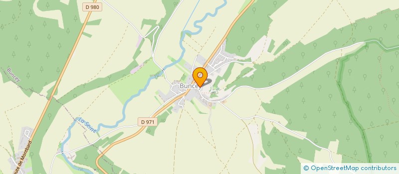 localisation de l'entreprise MADAME SABRINA PINEL  BUNCEY