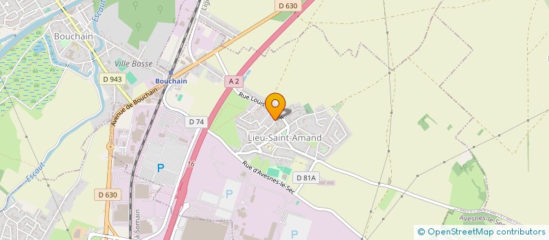 localisation de l'entreprise MADAME SABRINA PLATERIER  CONDE-SUR-L'ESCAUT