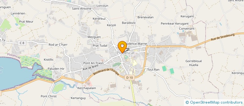 localisation de l'entreprise MADAME SABRINA PLEIBER  PLOUESCAT