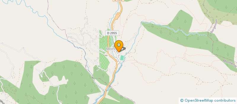 localisation de l'entreprise MADAME SABRINA POIRRIER  MONTFERRAT