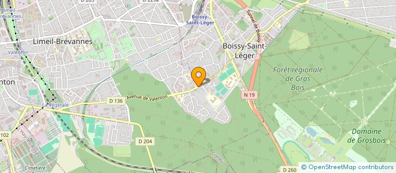 localisation de l'entreprise MADAME SABRINA POPELIER  EVRY-GREGY-SUR-YERRE