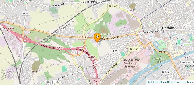 localisation de l'entreprise MADAME SABRINA PRIEZ à DENAIN