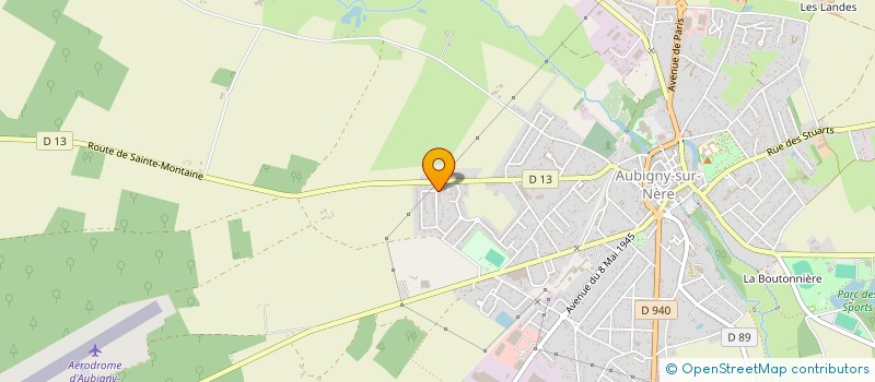 localisation de l'entreprise MADAME SABRINA PRUVOT à AUBIGNY-SUR-NERE