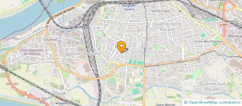 localisation de l'entreprise MADAME SABRINA RADULOVIC  AVIGNON