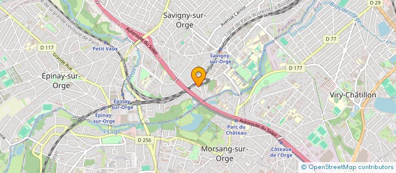 localisation de l'entreprise MADAME SABRINA RAHIMALLY à SAVIGNY-SUR-ORGE