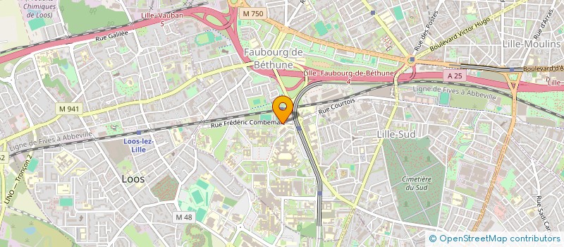 localisation de l'entreprise MADAME SABRINA RAMDANE à LILLE