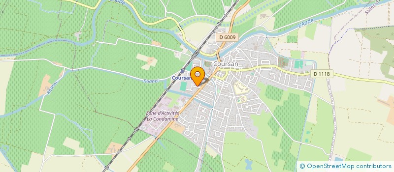 localisation de l'entreprise MADAME SABRINA REBEYROL  COURSAN