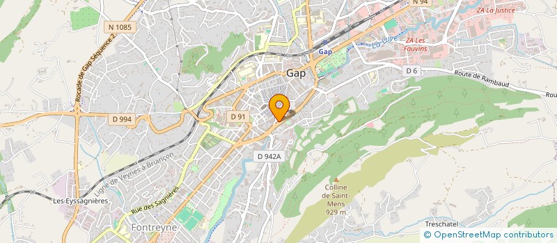 localisation de l'entreprise MADAME SABRINA REINE CHANE-SAM  GAP