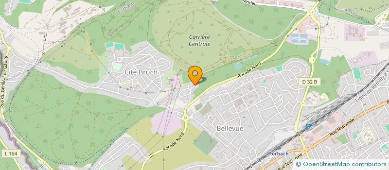 localisation de l'entreprise MADAME SABRINA REINHARDT  FORBACH