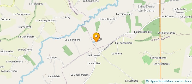 localisation de l'entreprise MADAME SABRINA RENOU à SAINT-DENIS-SUR-HUISNE