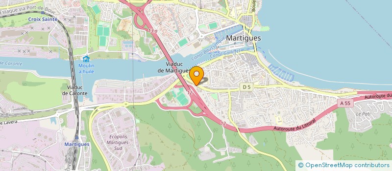 localisation de l'entreprise MADAME SABRINA RICARD à MARTIGUES