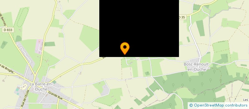 localisation de l'entreprise MADAME SABRINA RICHARD  LA NEUVE-LYRE