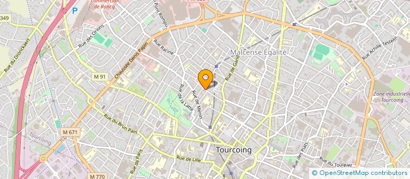 localisation de l'entreprise MADAME SABRINA RICQUEBOURG à TOURCOING