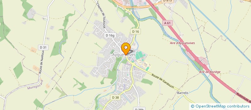 localisation de l'entreprise MADAME SABRINA RIZZARI  AYGUESVIVES