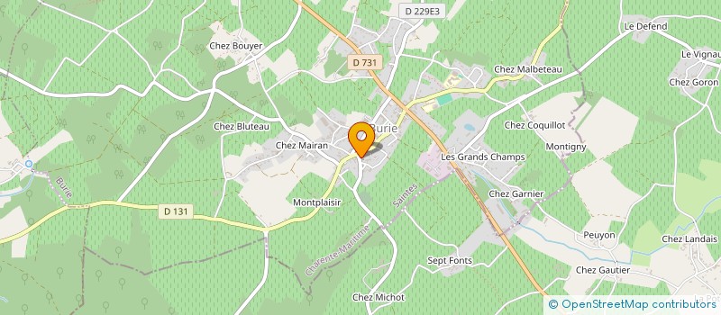 localisation de l'entreprise MADAME SABRINA ROBERT à SAINT-HILAIRE-DE-VILLEFRANCHE