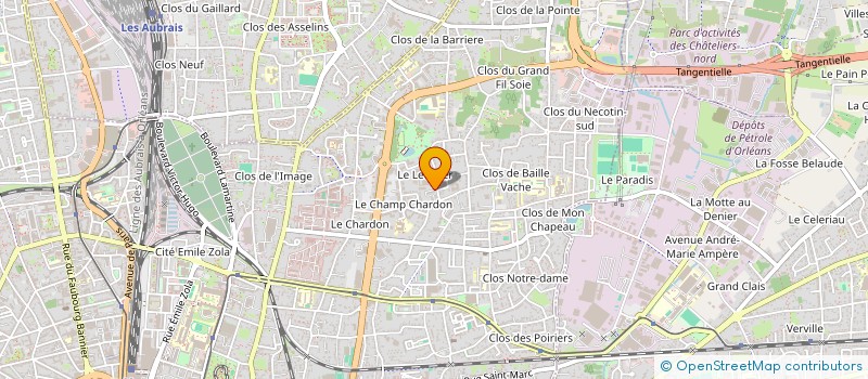 localisation de l'entreprise MADAME SABRINA ROCHERIEUX à ORLEANS