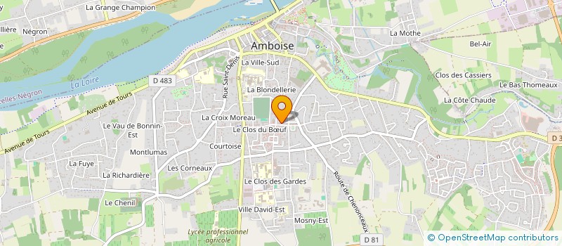 localisation de l'entreprise MADAME SABRINA RODE  AMBOISE
