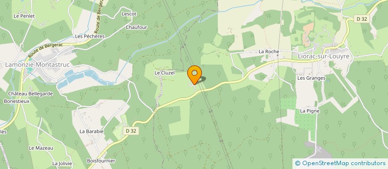 localisation de l'entreprise MADAME SABRINA RODRIGUES  LIORAC-SUR-LOUYRE