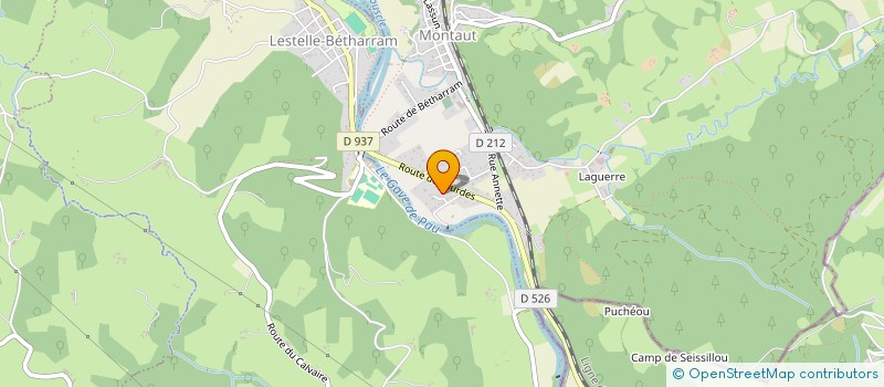 localisation de l'entreprise MADAME SABRINA RODRIGUEZ à MONTAUT