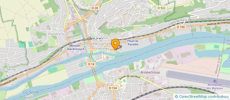 localisation de l'entreprise MADAME SABRINA RODRIGUEZ CHACON  MEULAN-EN-YVELINES