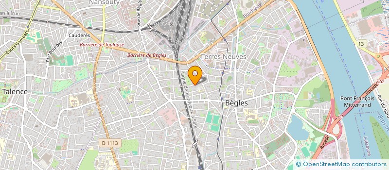 localisation de l'entreprise MADAME SABRINA ROGUET à BEGLES