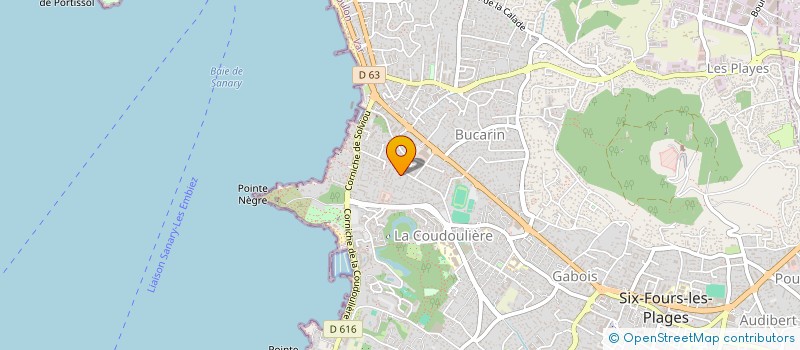 localisation de l'entreprise MADAME SABRINA ROSSELLO à SIX-FOURS-LES-PLAGES
