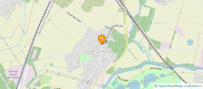 localisation de l'entreprise MADAME SABRINA ROSSI  ANNET-SUR-MARNE