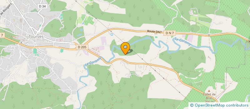 localisation de l'entreprise MADAME SABRINA ROUGER  TOURVES