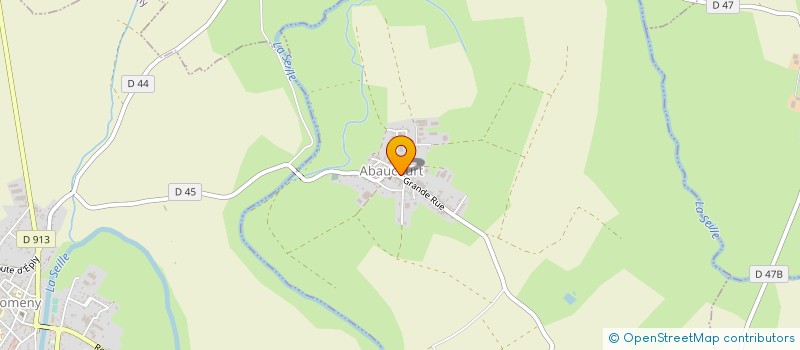 localisation de l'entreprise MADAME SABRINA ROZE  ABAUCOURT