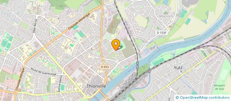 localisation de l'entreprise MADAME SABRINA RUBINO  THIONVILLE