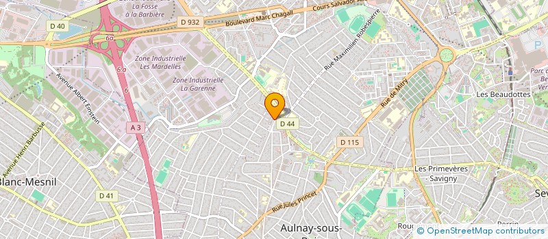 localisation de l'entreprise MADAME SABRINA SABRINA BADJADI à AULNAY-SOUS-BOIS