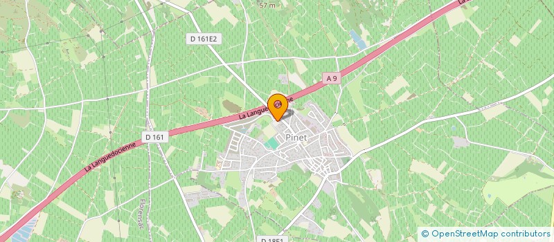 localisation de l'entreprise MADAME SABRINA SAGNIER  PINET