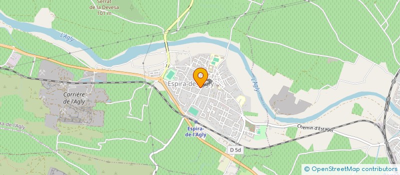 localisation de l'entreprise MADAME SABRINA SALVY  OPOUL-PERILLOS