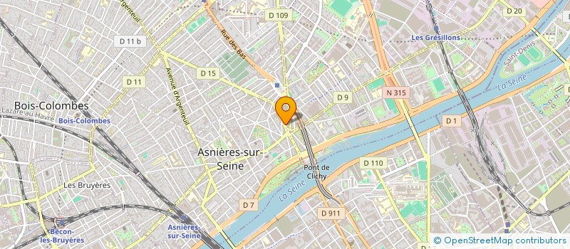 localisation de l'entreprise MADAME SABRINA SALZA  ASNIERES-SUR-SEINE