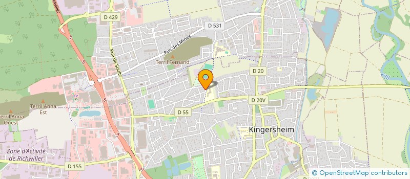 localisation de l'entreprise MADAME SABRINA SCHWEIGHARDT  MULHOUSE