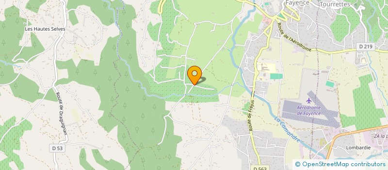 localisation de l'entreprise MADAME SABRINA SEBBAH  FAYENCE