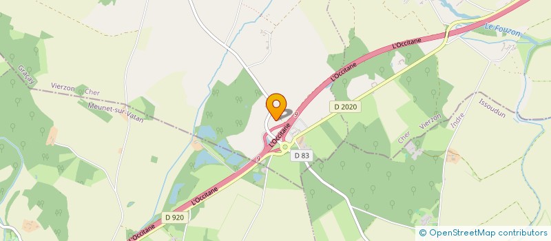 localisation de l'entreprise MADAME SABRINA SERMET  GRACAY