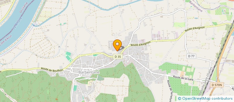 localisation de l'entreprise MADAME SABRINA SERRANO  ROGNONAS