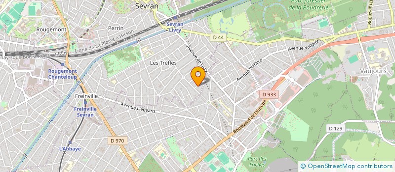 localisation de l'entreprise MADAME SABRINA SICA à SEVRAN