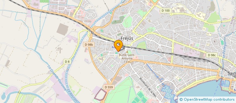 localisation de l'entreprise MADAME SABRINA SIDHOUM à FREJUS