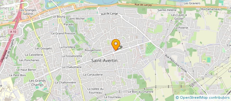 localisation de l'entreprise MADAME SABRINA SLAMANI  SAINT-AVERTIN