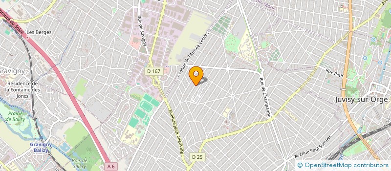 localisation de l'entreprise MADAME SABRINA SLIMANI à SAVIGNY-SUR-ORGE