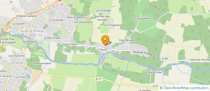 localisation de l'entreprise MADAME SABRINA SOUCHAUD  AZAY-LE-RIDEAU