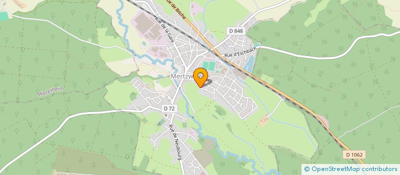 localisation de l'entreprise MADAME SABRINA SOUMANN  MERTZWILLER