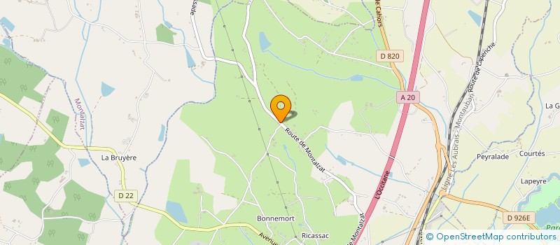 localisation de l'entreprise MADAME SABRINA SPADOTTO  CAUSSADE