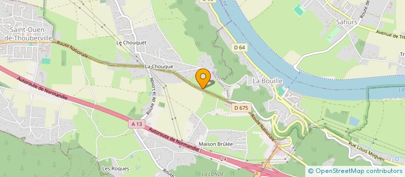 localisation de l'entreprise MADAME SABRINA SPECHT  CAUMONT