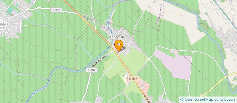 localisation de l'entreprise MADAME SABRINA SPINATO  SAINT-NAZAIRE-D'AUDE