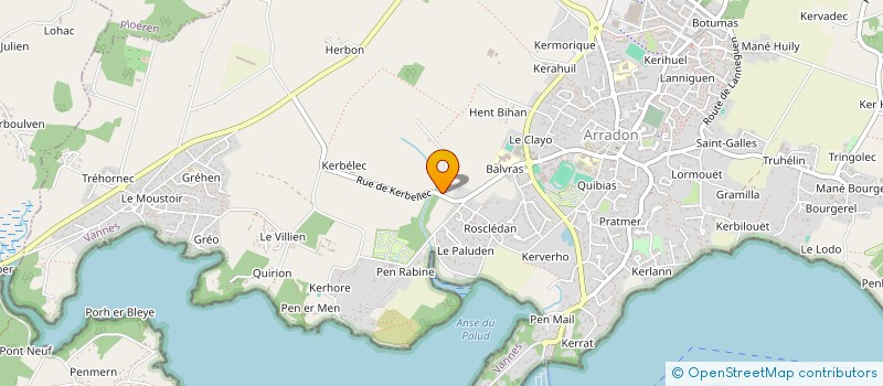 localisation de l'entreprise MADAME SABRINA STEINBACH  ARRADON