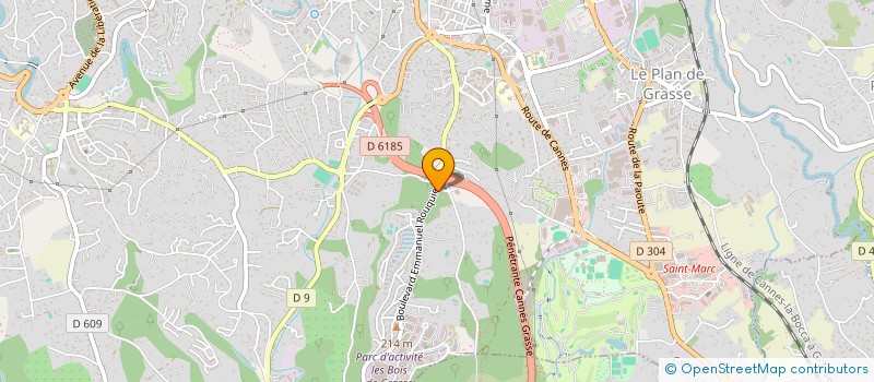 localisation de l'entreprise MADAME SABRINA TAGLIONE  GRASSE