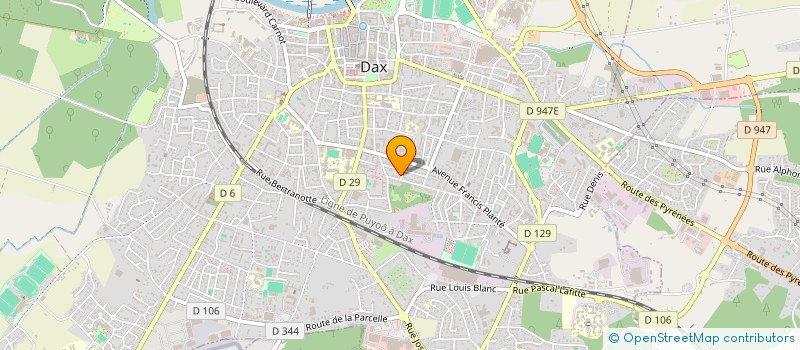localisation de l'entreprise MADAME SABRINA TECHOUEYRES à DAX